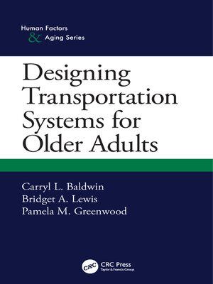 cover image of Designing Transportation Systems for Older Adults